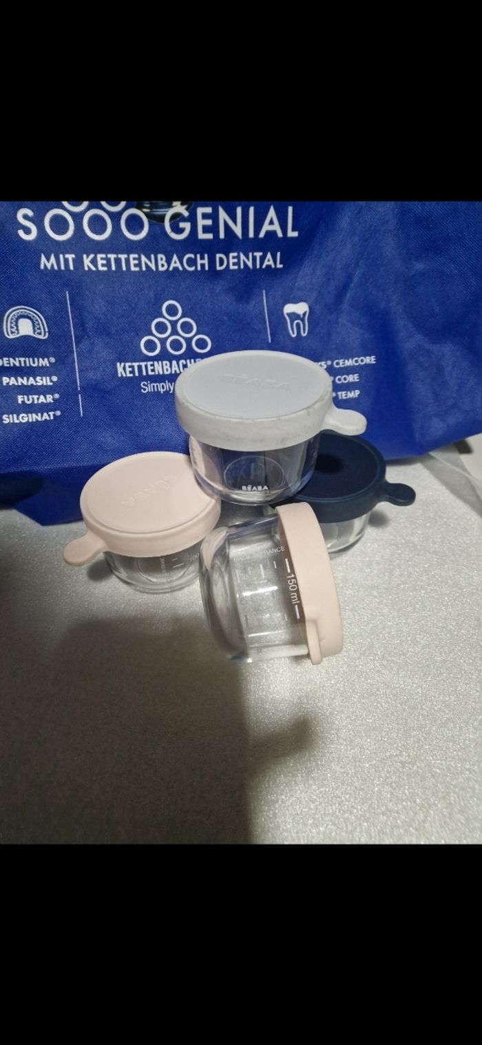 Pots en verre   150ml