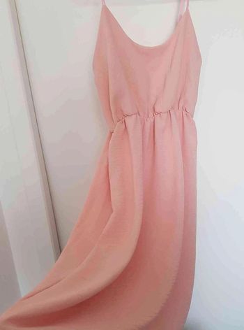 Mini  Robe  bretelle rose  taille  38