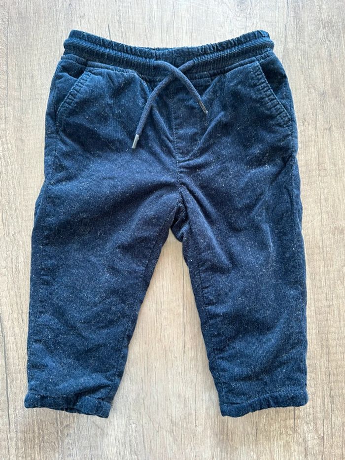 Lot 2 pantalon jean 9 mois - photo numéro 2