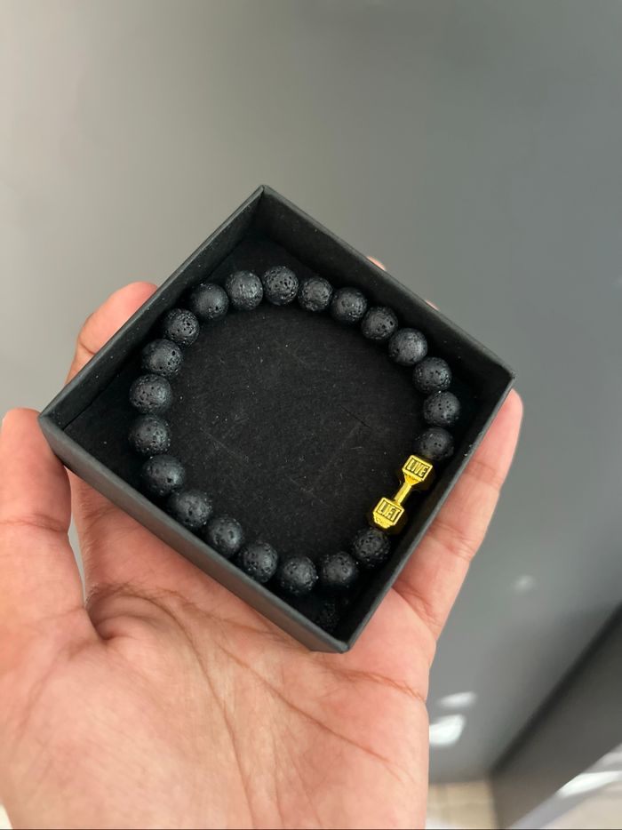 Bracelet noir altère - photo numéro 3
