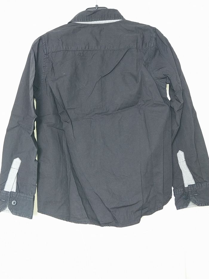 Chemise noir manches longues - photo numéro 2