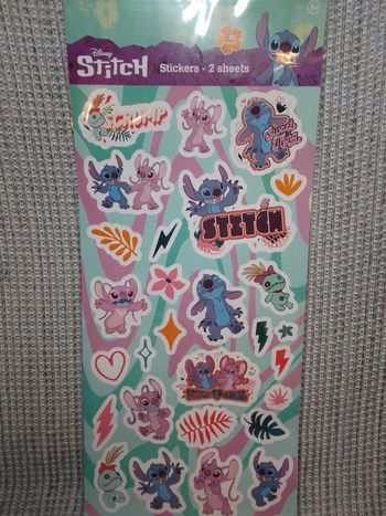 Autocollants stickers x2 Disney "Stitch"