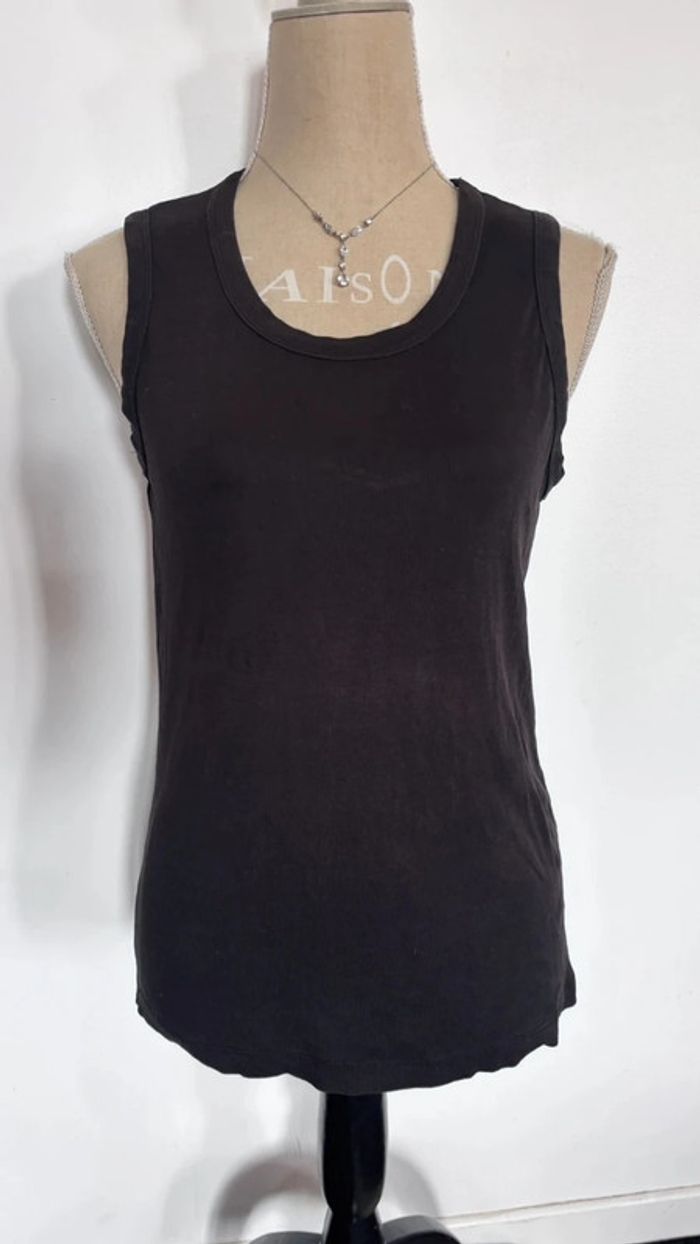 💕 débardeur noir basique taille 36 s #undiz