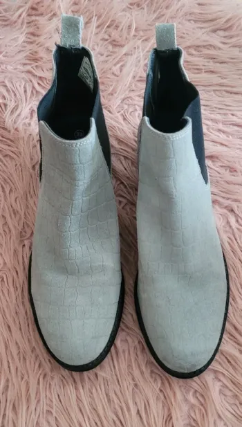 Bottines grises