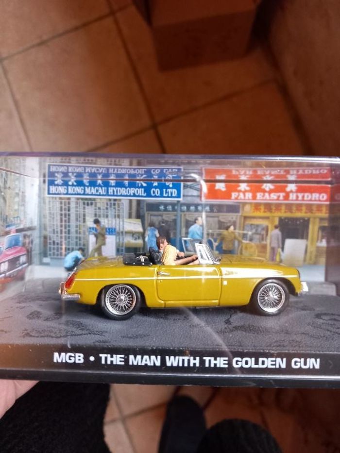Voiture de collection MGB The man With