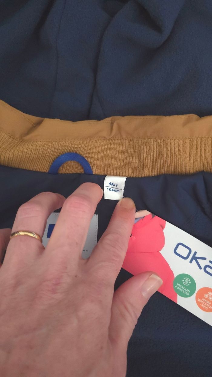 NEUVE  (non portée)👌🤩😍🥰👌 superbe  doudoune Très chaude 4 ans garçon 😍💔🤩 - photo numéro 4