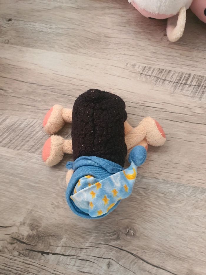 Lot de 4 peluches diddl diddlina et wollywell - photo numéro 2
