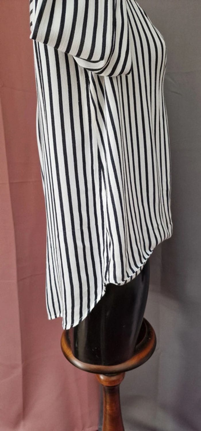 Blouse rayée fluide - photo numéro 3