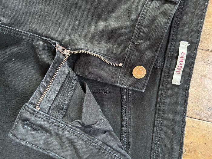 Jeans femme skinny noir 42 Camaïeu - photo numéro 5