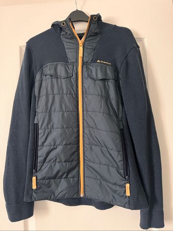Veste quechua homme bleue