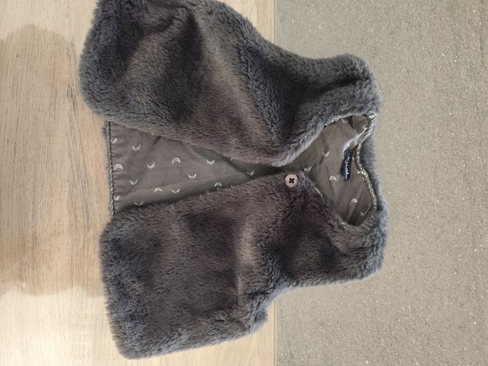 Gilet fausse fourrure