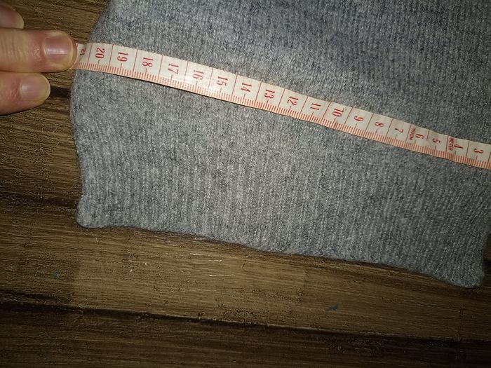 Écharpe douce et chaude Mim - Laine & Angora - Gris chiné - photo numéro 7
