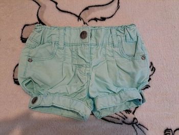 Short fille 3 mois