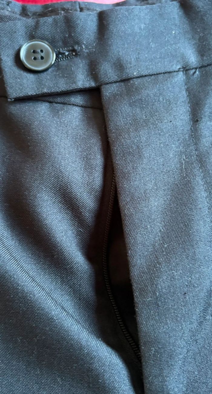 Pantalon de smoking gris - photo numéro 6