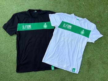 Lot 2 t shirt As saint Étienne - taille S - en bon état