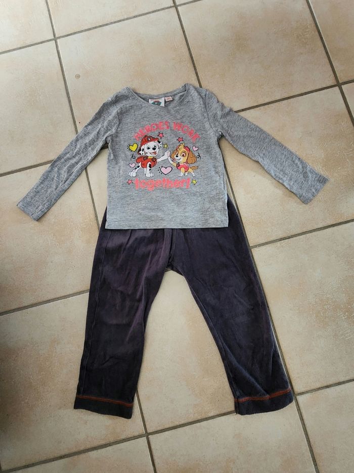 Pyjama pat patrouille taille 4 ans