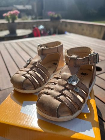 Sandales cuir