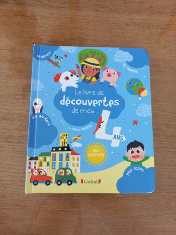 Mes découvertes de mes 4 ans livre