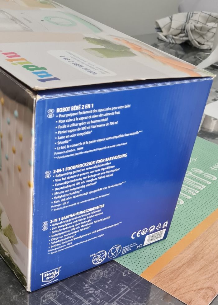 Robot de cuisine pour plat de bébé - photo numéro 2