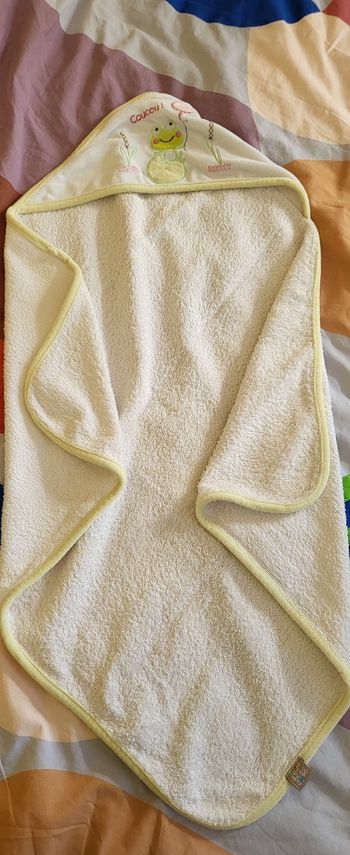 Sortie de bain bébé