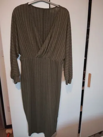 Robe femme kaki