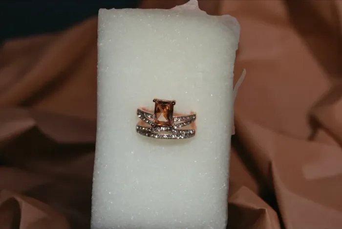 Bague élégante en strass – Taille 54 - photo numéro 2