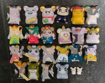 Hamtaro figurines
