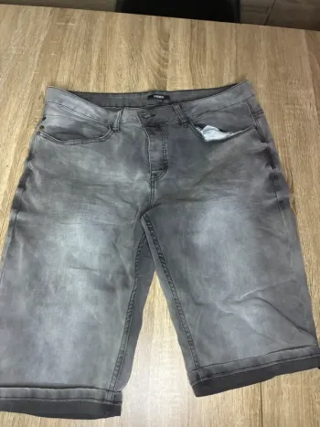 Short jeans liberto taille 46 gris noir