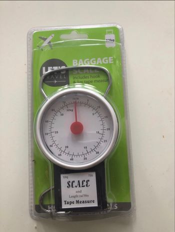 Balance bagage portable avec mètre – Neuve