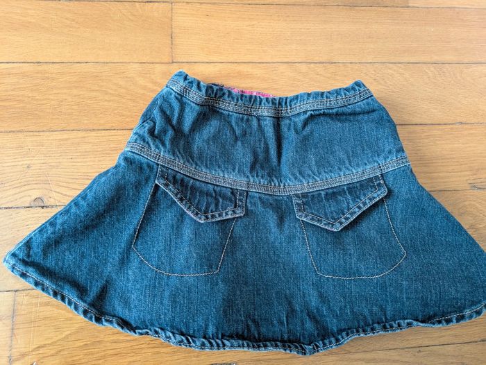 Jupe 6 ans fille broderie fleur kenzo hiver ou été - photo numéro 5