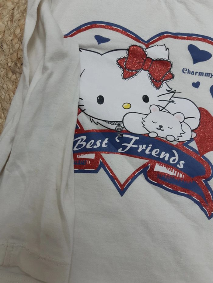 Tee shirt manches longues Charmmykitty 3 ans - photo numéro 4