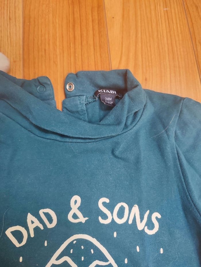 T-shirt manche longue col montant - photo numéro 2