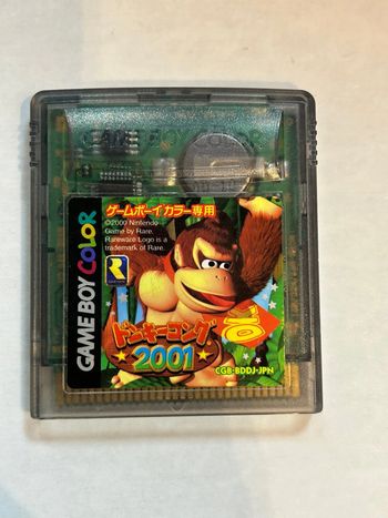 Gameboy japonaise : Donkey Kong 2001