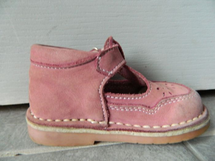 Chaussures en cuir fille T 20 "Adélie" - photo numéro 3