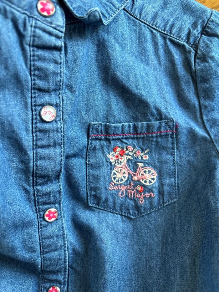 Robe bleu effet jean - photo numéro 7