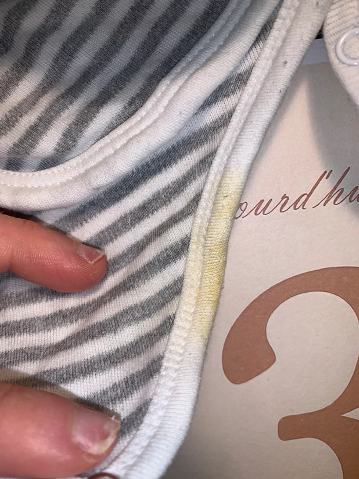 Bodies garçon lot de deux 3 mois petit beguin - photo numéro 7