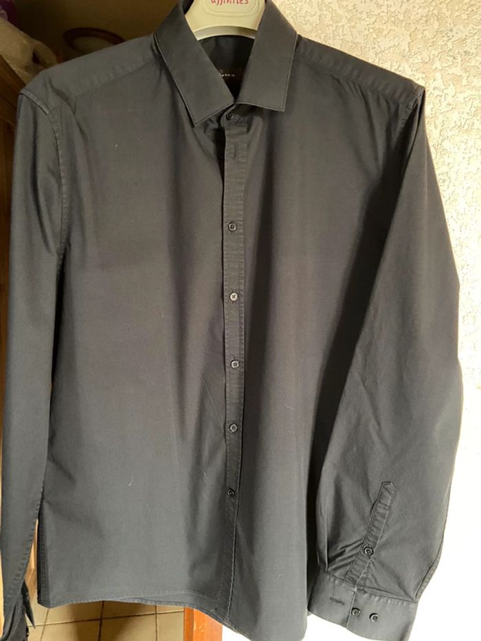 Chemise noire Brice