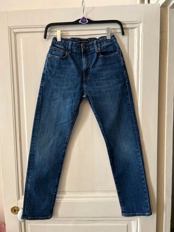 Jean droit bleu taille 10 ans - Tommy Hilfiger