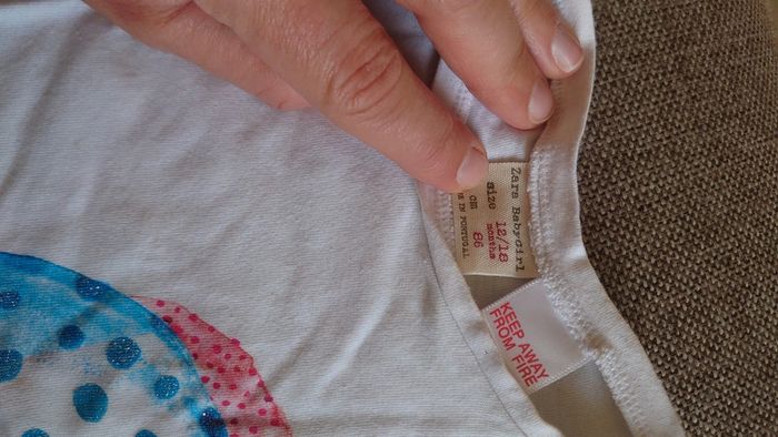 Tee shirt poisson Zara - photo numéro 3