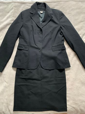 Ensemble blazer et jupe crayon noir