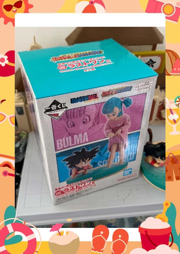 Ichiban kuji last one dragon history revible moment goku et Bulma - photo numéro 9