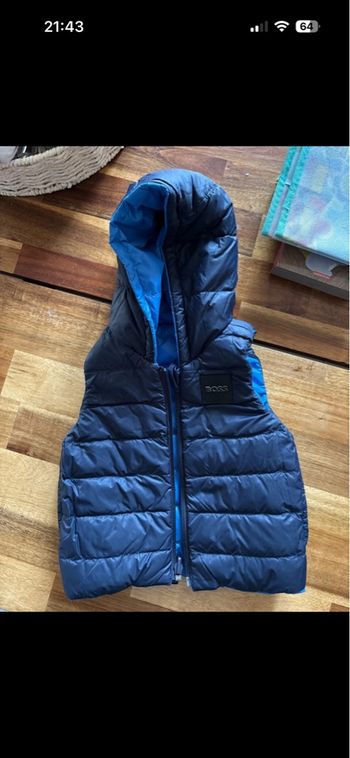 Doudoune sans manche boss