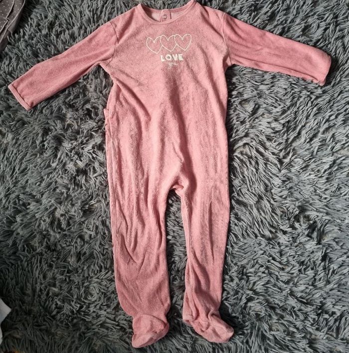 Grenouillère rose 24mois