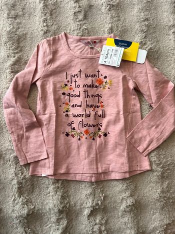 T-shirt longue manche fille 4 ans