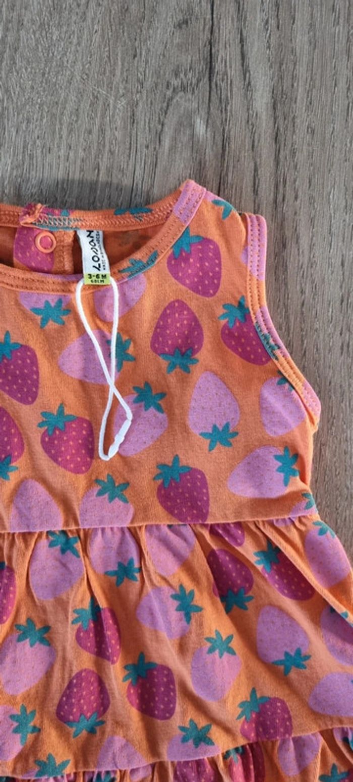 Robe Losan 3-6 mois neuve 🍓 - photo numéro 2