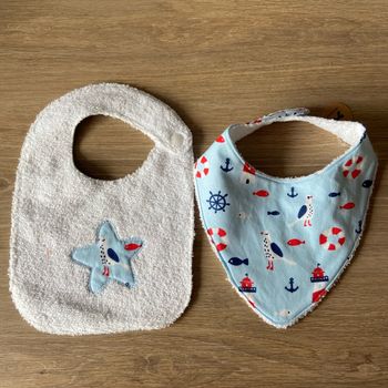 Ensemble bavoirs naissance