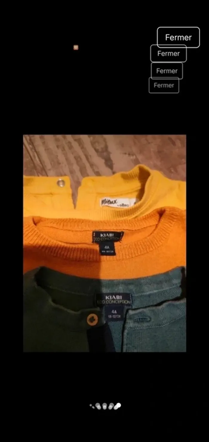 Lot de 3 pulls - photo numéro 2