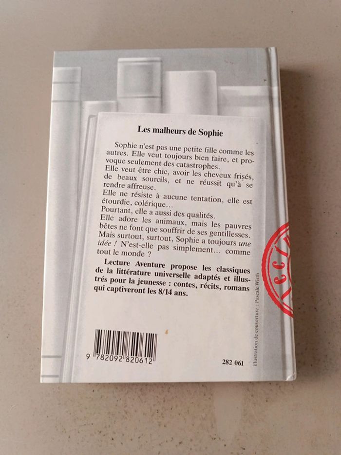 Rare et collector. Les malheurs de Sophie. Édition 1988 - photo numéro 2