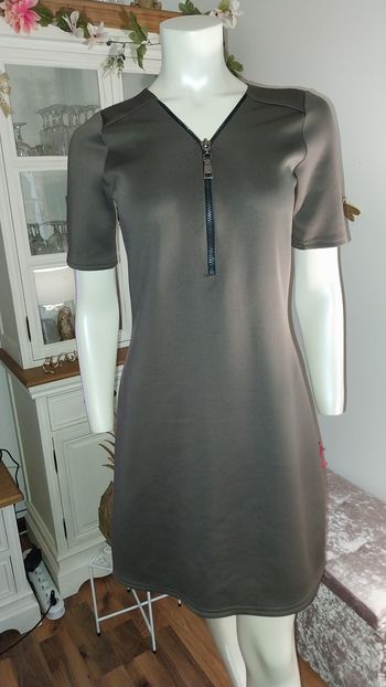 Robe Jus d'orange zippée état neuf taille 36
