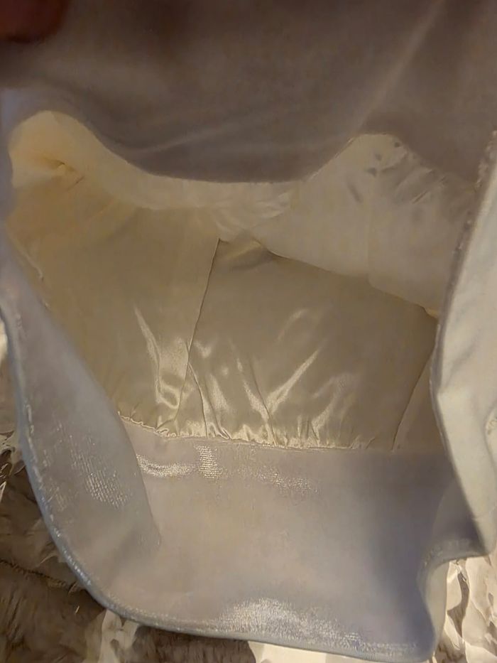 Bonnet sous voile blanc soie de murier - photo numéro 5